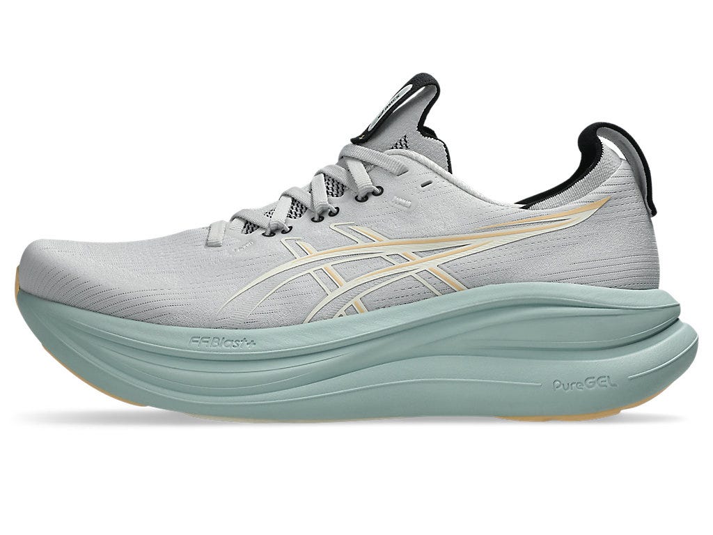 GEL-NIMBUS 28 - Cloud Grey/Cream