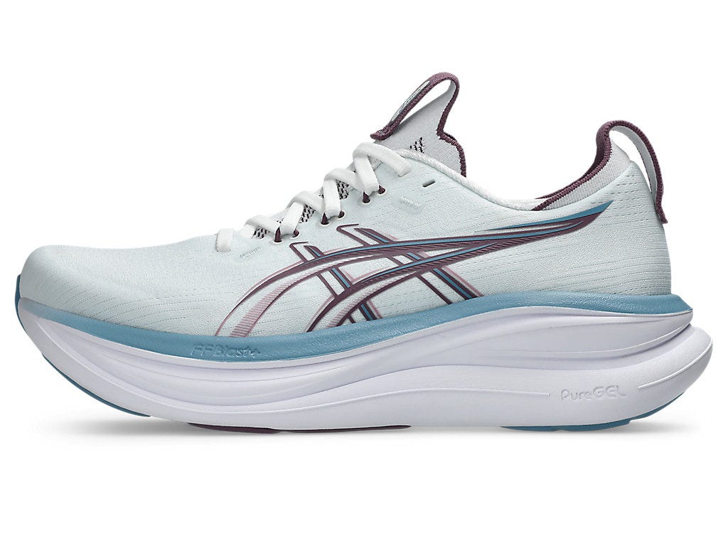 GEL-NIMBUS 28 (D WIDE) - Arctic Blue/Velvet Purple