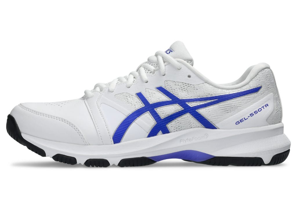 GEL-550TR (2E WIDE) - White/Cobalt Burst