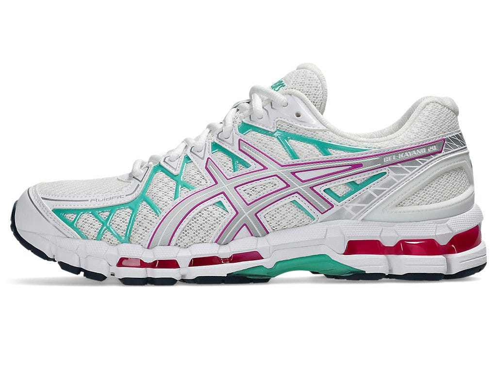 GEL-KAYANO 20 - White/Aurora Green