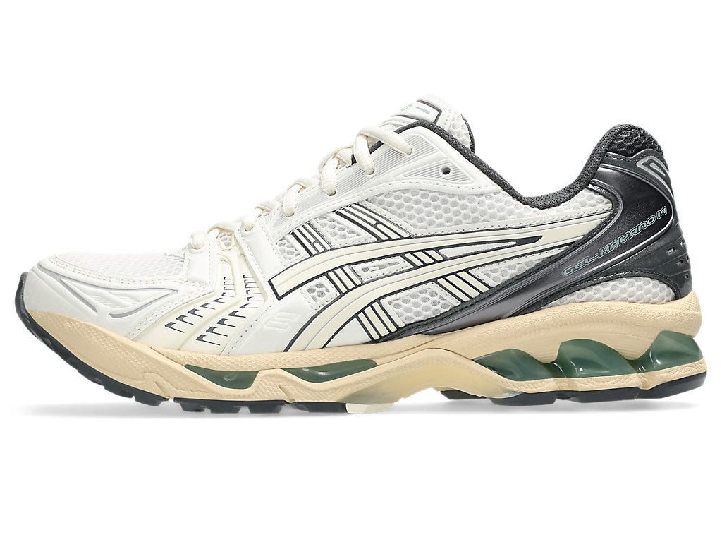 GEL-KAYANO 14 - Cream/Obsidian Grey