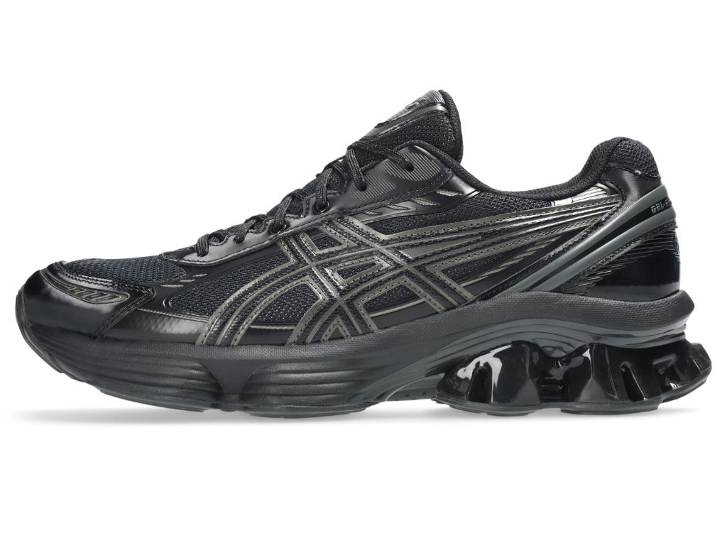 GEL-KINETIC FLUENT - Black/Graphite Grey