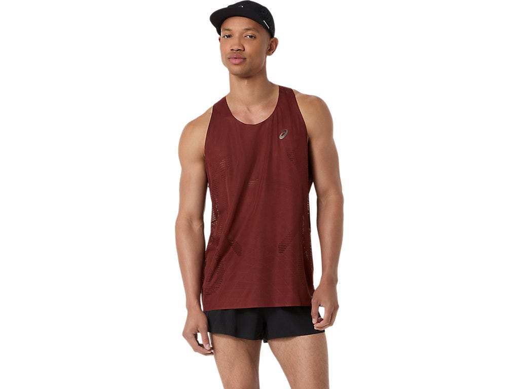 METARUN SINGLET - Singed Red