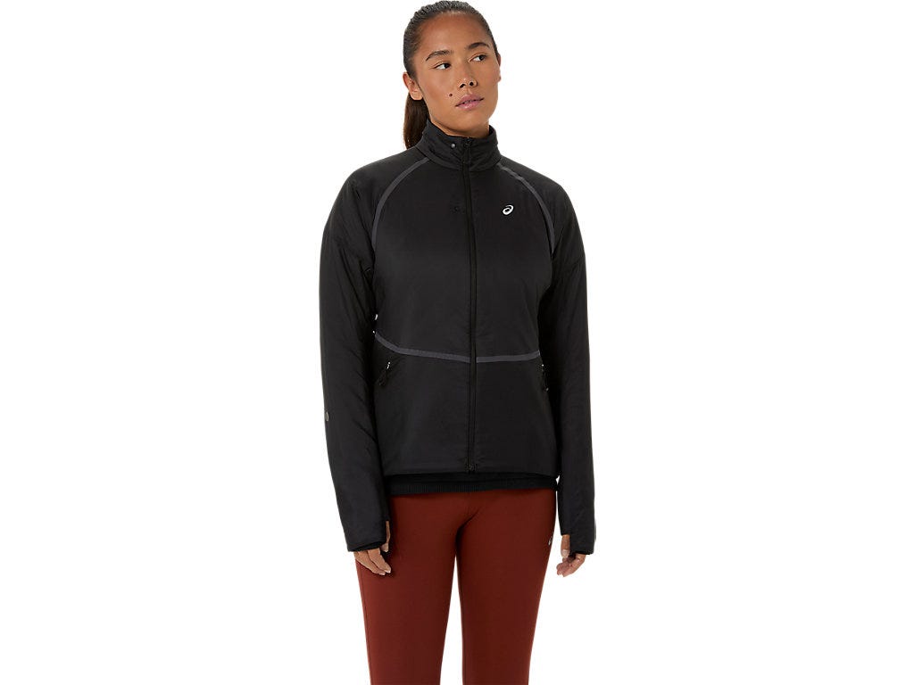 ROAD WINTER RUN JACKET - Performance Black