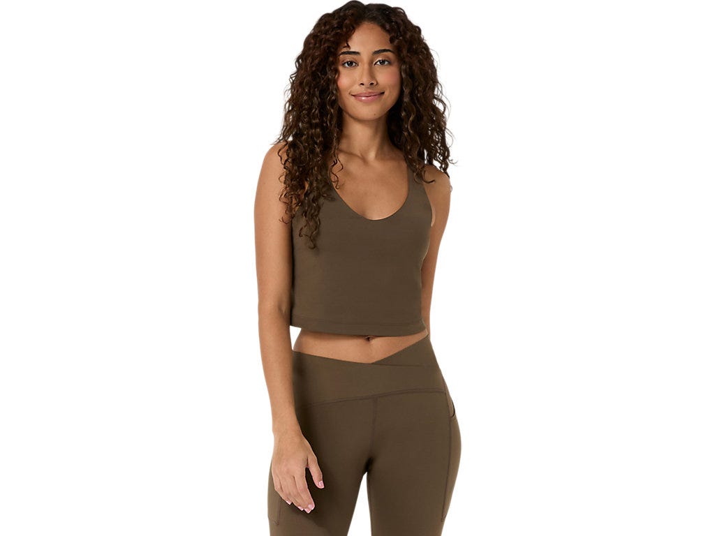 NAGINO FLEX BRA TOP - Kuriiro Brown