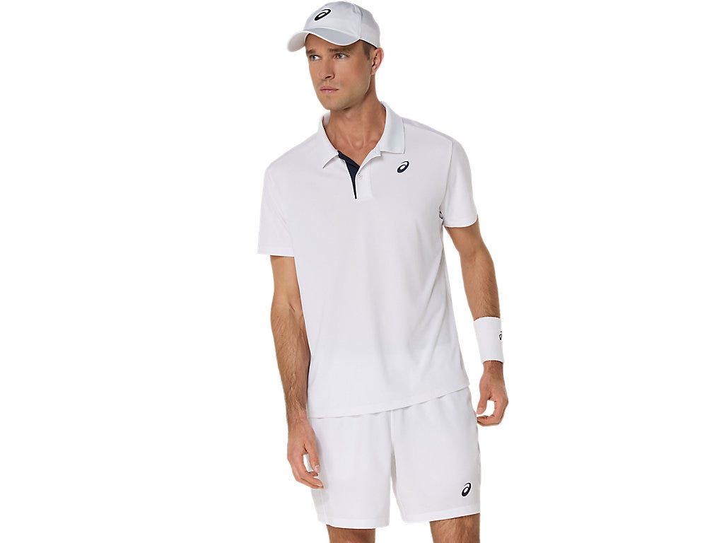 COURT POLO - Brilliant White